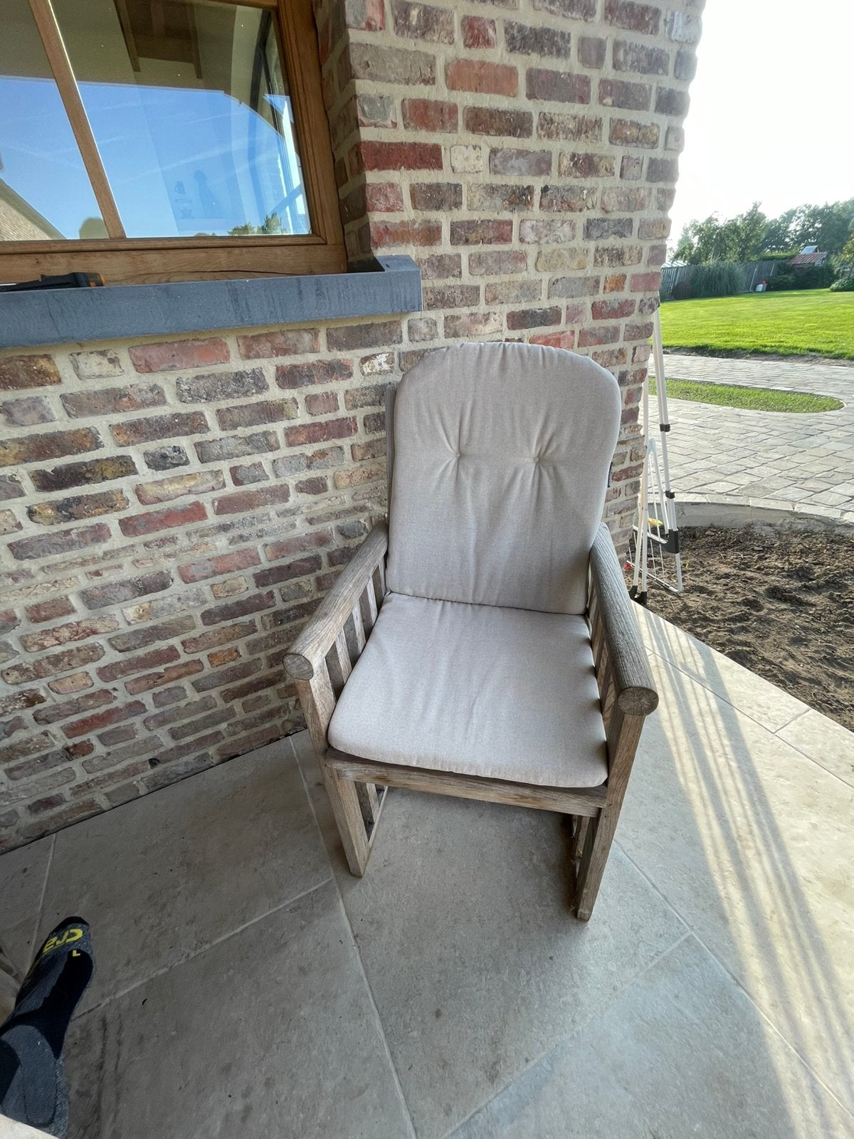 Terras stoelen 8 stuks, Tuin en Terras, Ophalen of Verzenden, Zo goed als nieuw, Stoel