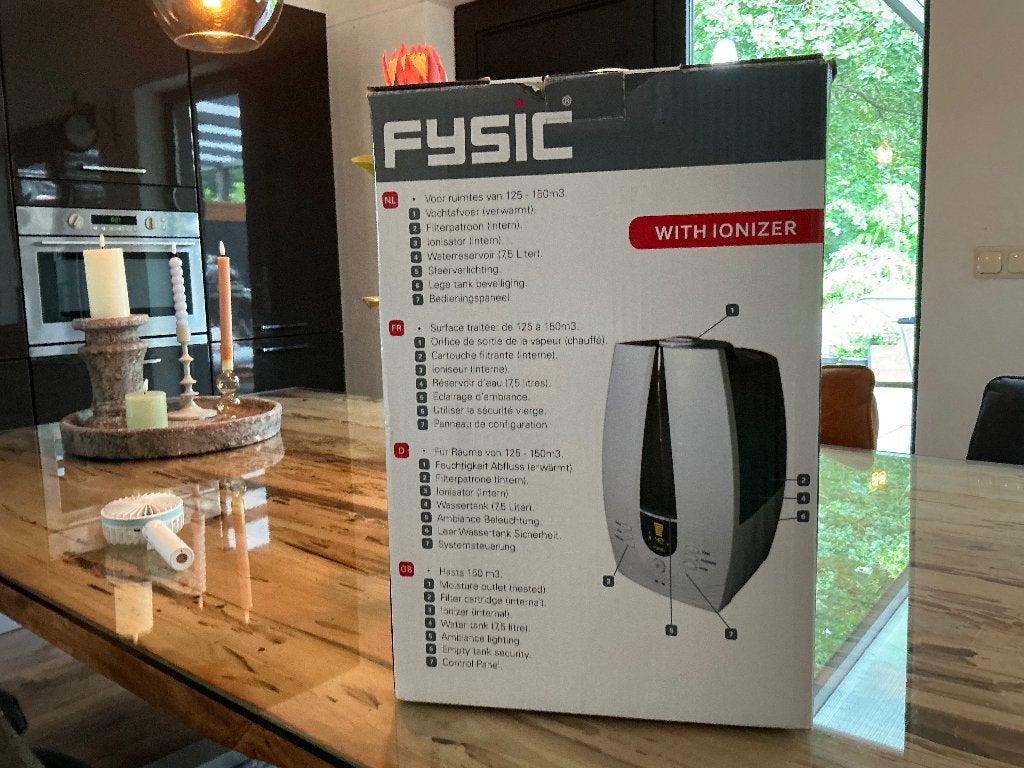 Luchtbevochtiger nieuw in doos Merk fysic, Enlèvement, Neuf, Humidificateur