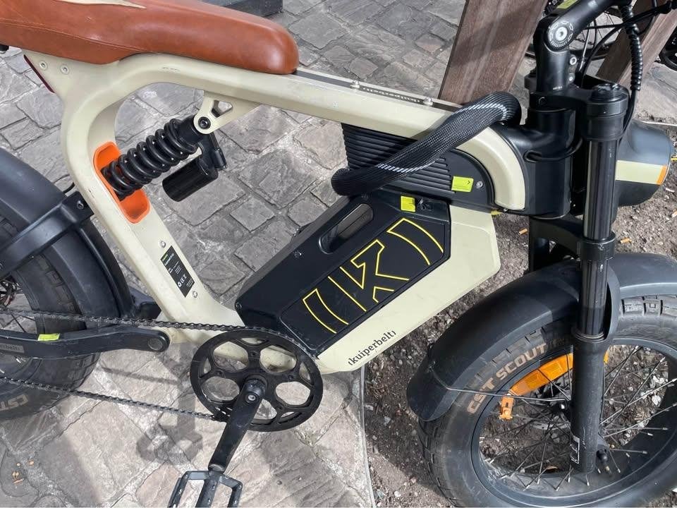 Kuiperbelt S1 elektrische fatbike 40km/h, Zo goed als nieuw, 51 tot 55 cm, 50 km per accu of meer, Ophalen