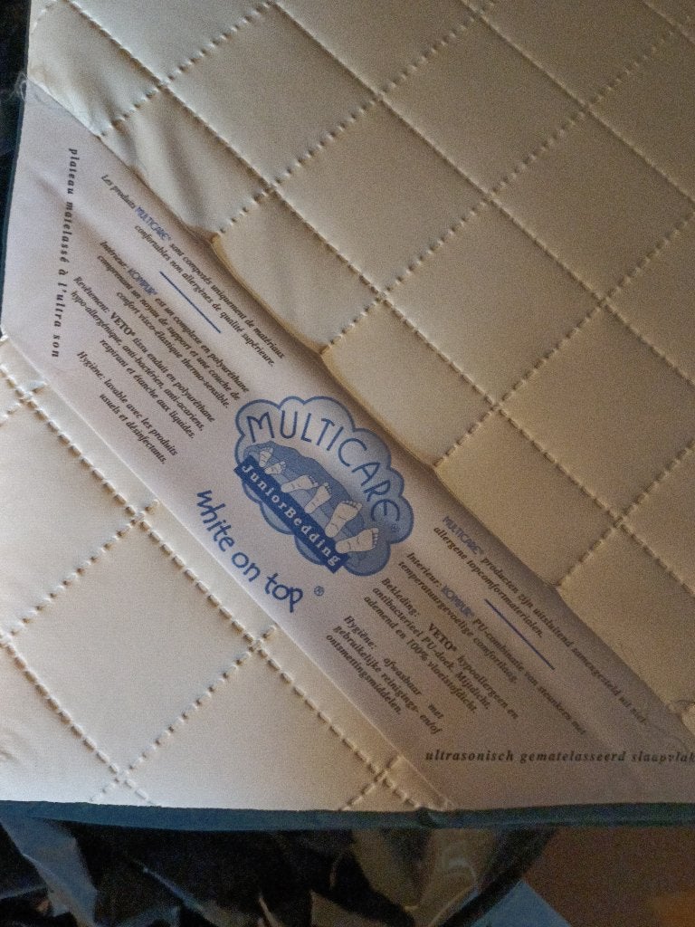 Baby bedje incl matras, meegroei bed, nachtkastje, Ophalen, Gebruikt, 70 tot 85 cm, Minder dan 140 cm