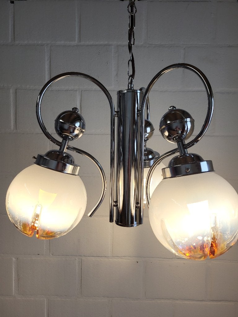 Lampe suspendue Mazzega, Gaetano Sciolari,, Enlèvement