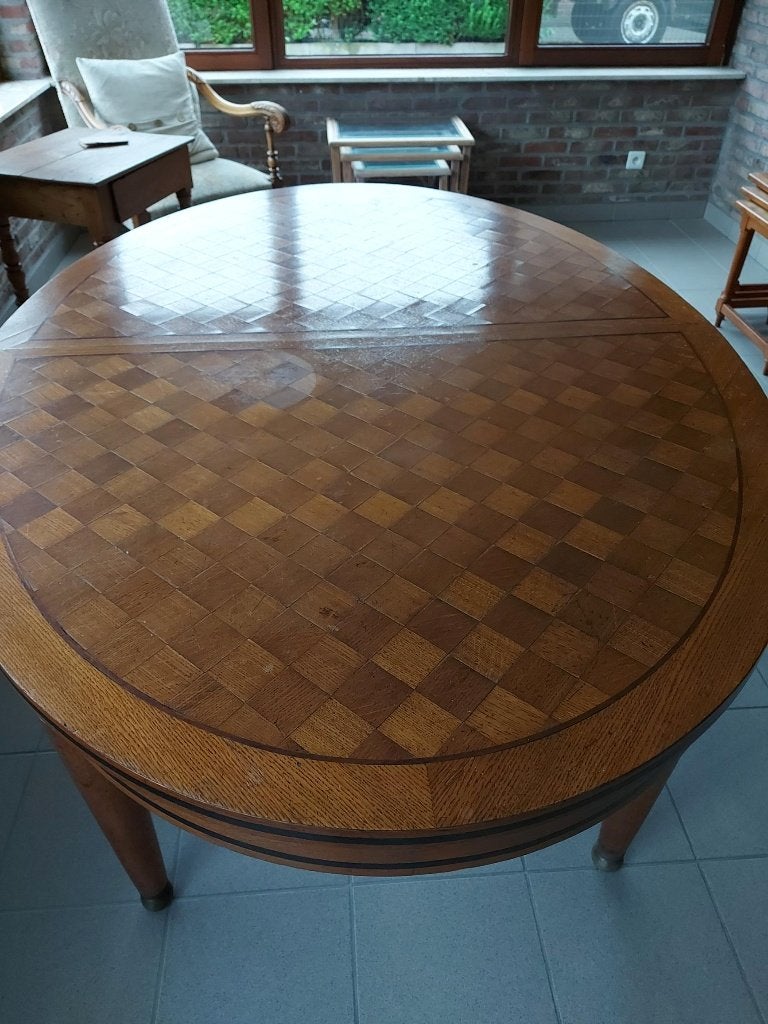 Mooie ovale tafel, Ophalen, Gebruikt, Vijf personen of meer, 150 tot 200 cm