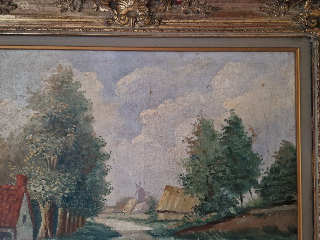 Schilderij 3, Enlèvement, Peint à la main