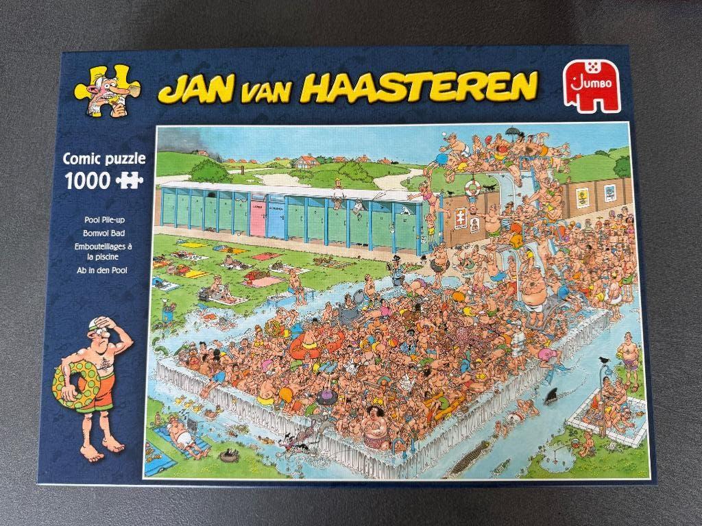 Puzzel Jan Van Haasteren, Enlèvement, 500 à 1500 pièces, Utilisé, Puzzle