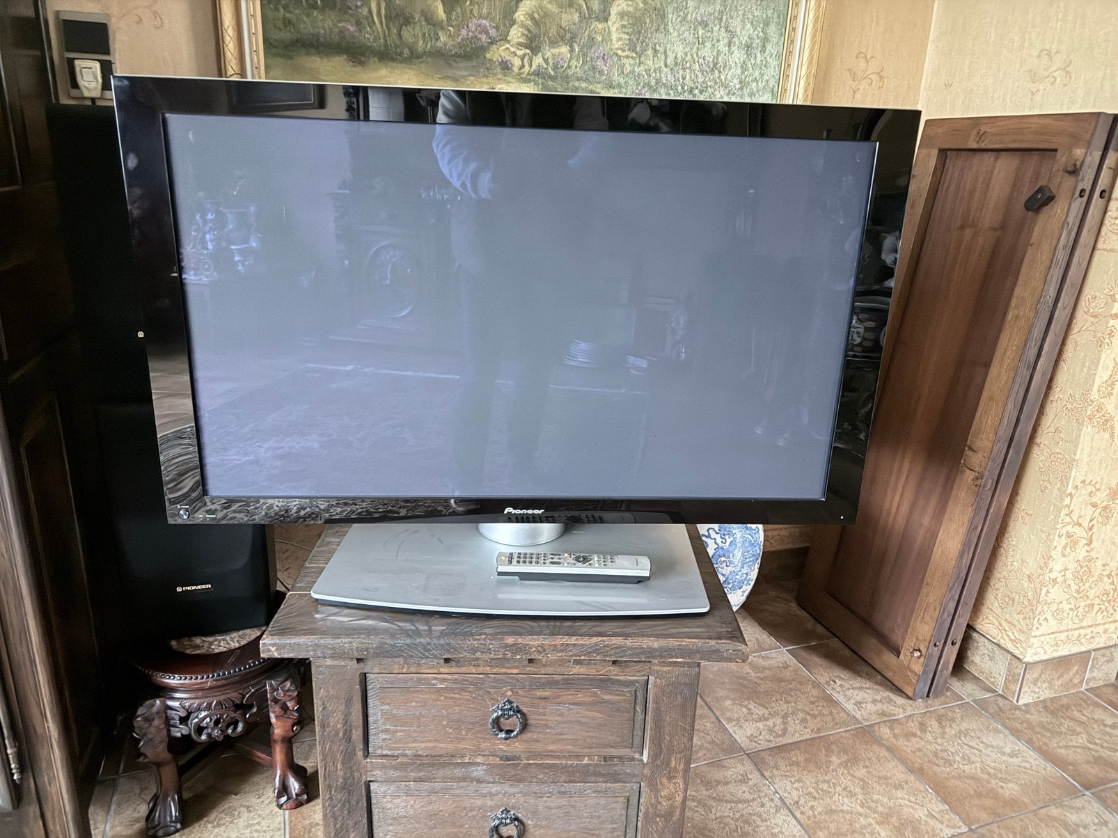 Pioneer plasma 42 ‘’ ktv met aparte tuner -, TV, Hi-fi & Vidéo, Enlèvement, Utilisé, 40 à 60 cm, Pioneer