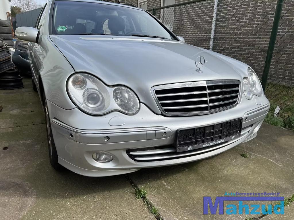 MERCEDES C-KLASSE W203 Zilver C775 voorbumper bumper voor 20, Gebruikt, Mercedes-Benz AG, Voor, Mercedes-Benz