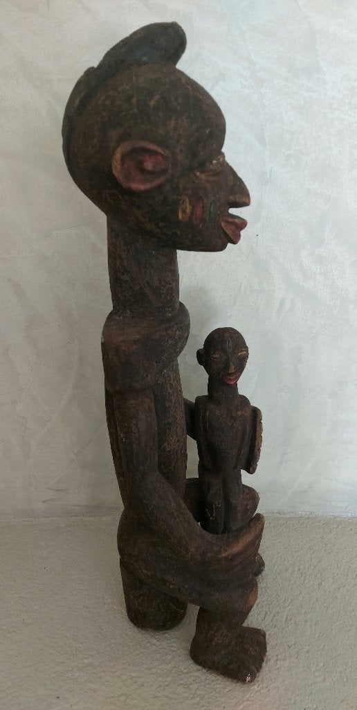 statue de la tribu Baule, Côte d'Ivoire, Antiquités & Art, Enlèvement ou Envoi, Sculpture