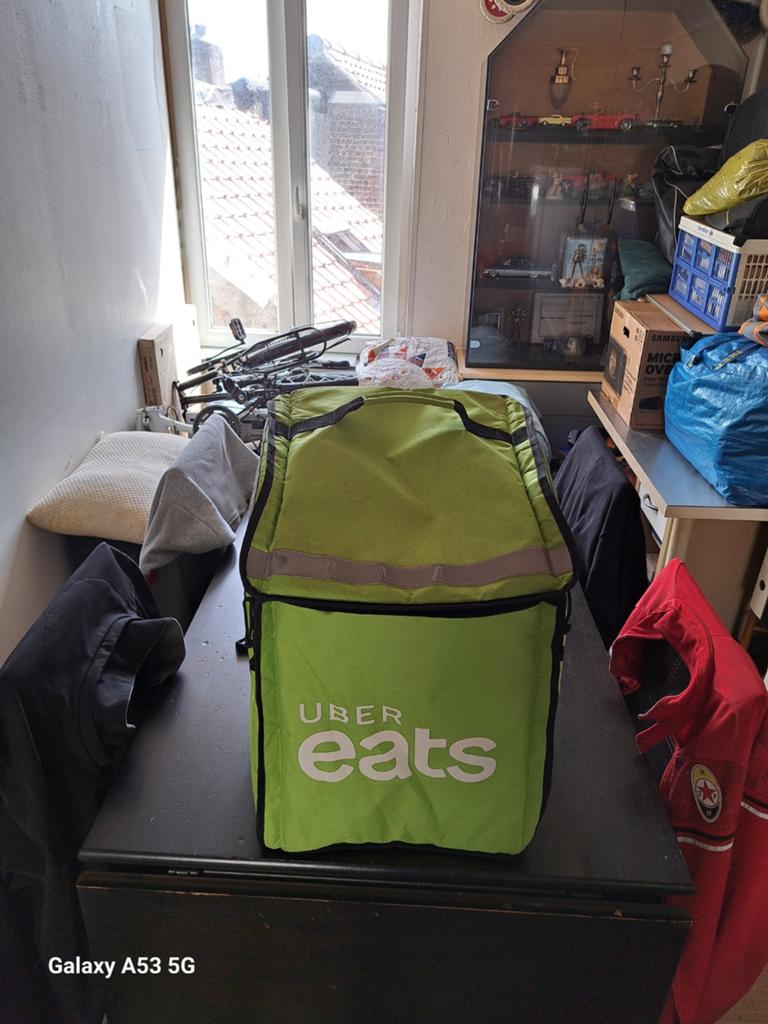 Sac de transport uber eats sac grand est vert, Vélos & Vélomoteurs