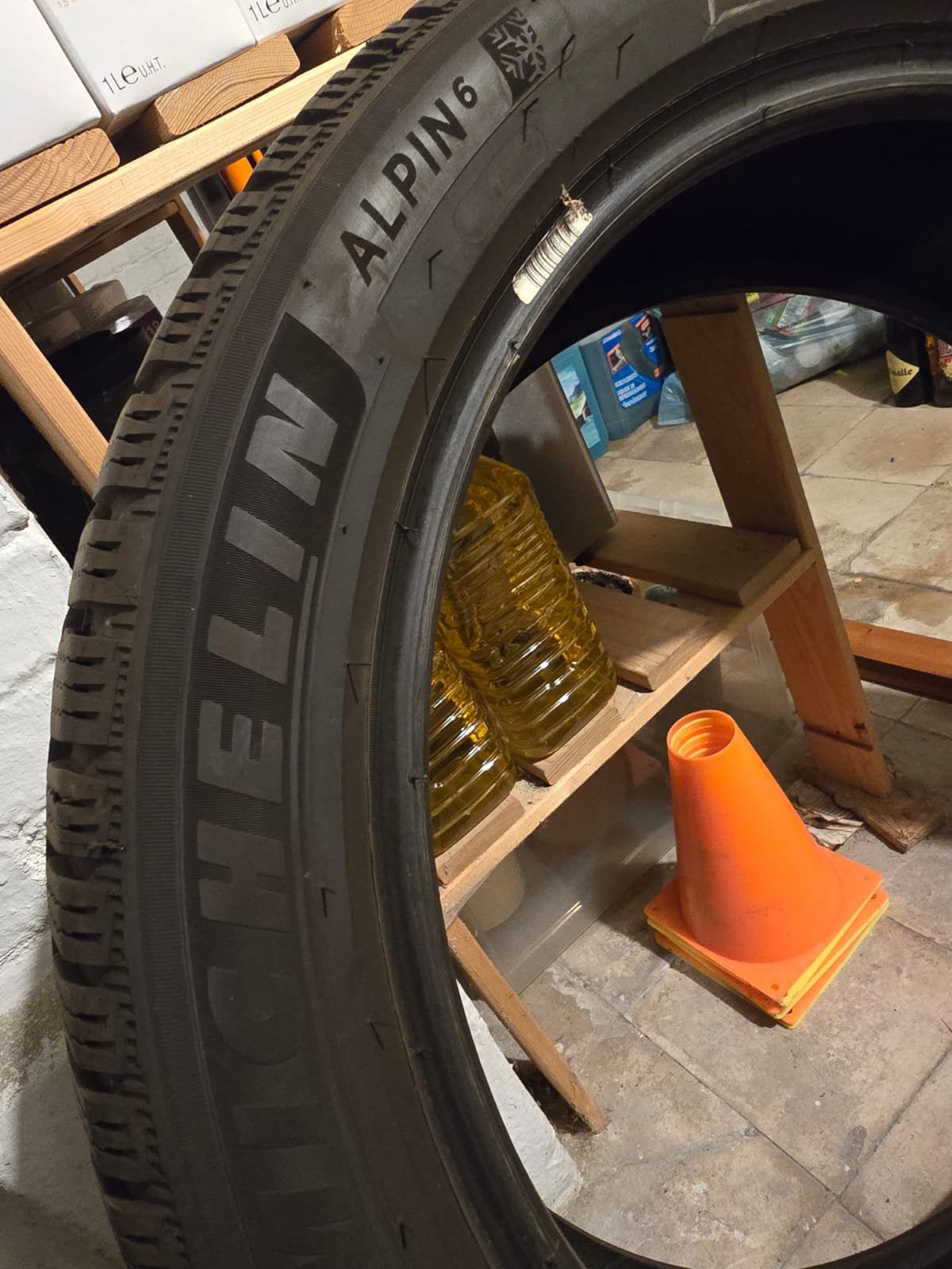 Winterbanden Michelin, Ophalen, Winterbanden, Velg(en)