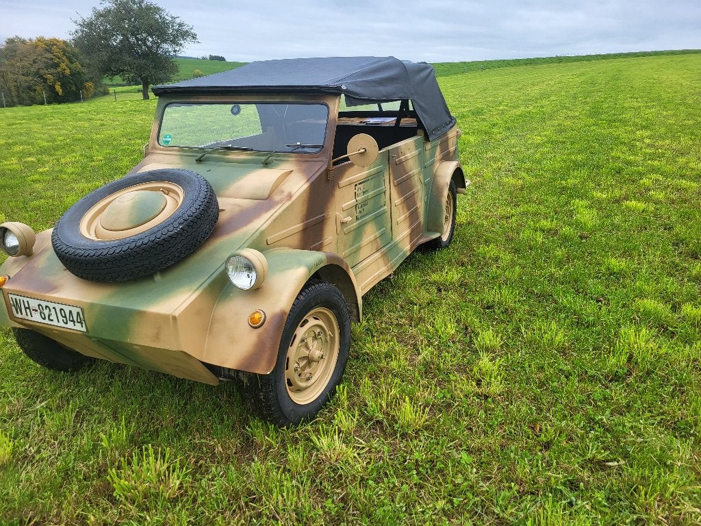 Kübelwagen, Enlèvement, Armée de terre