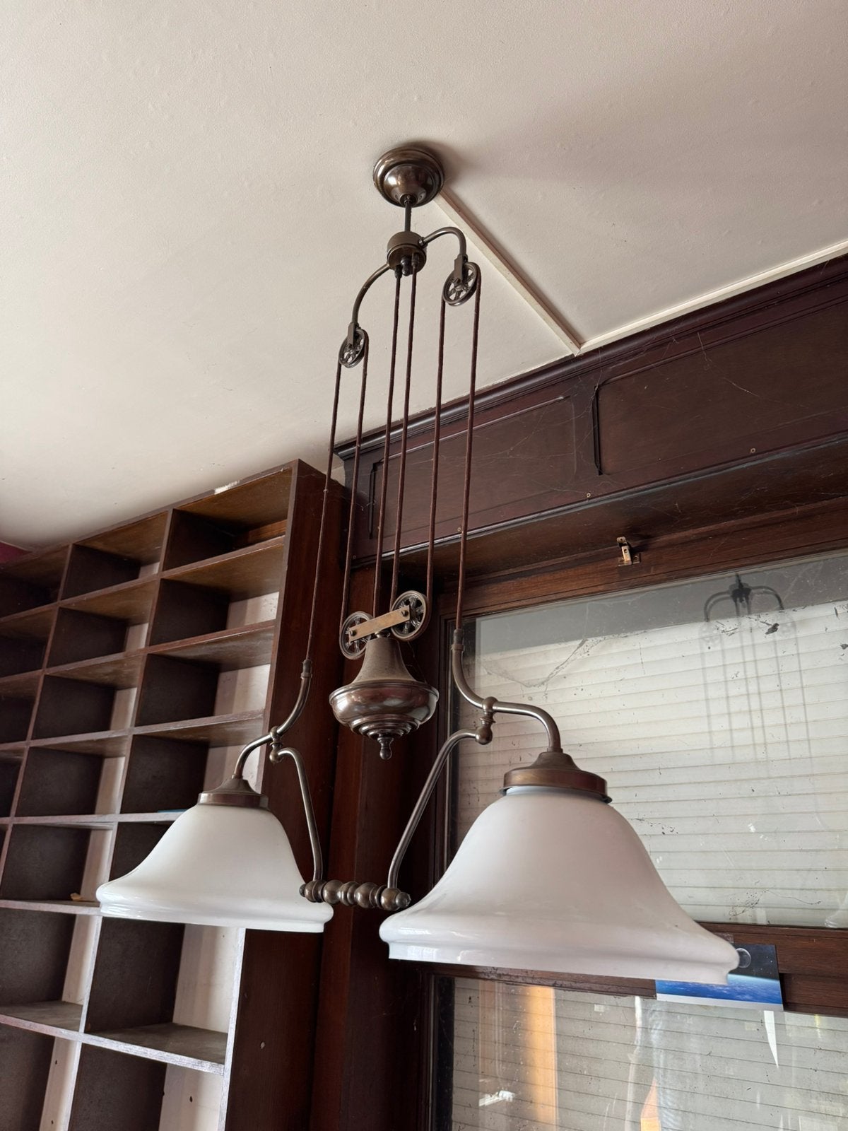 Lustre à poulie, Enlèvement, E27 (grand), Utilisé, Billard