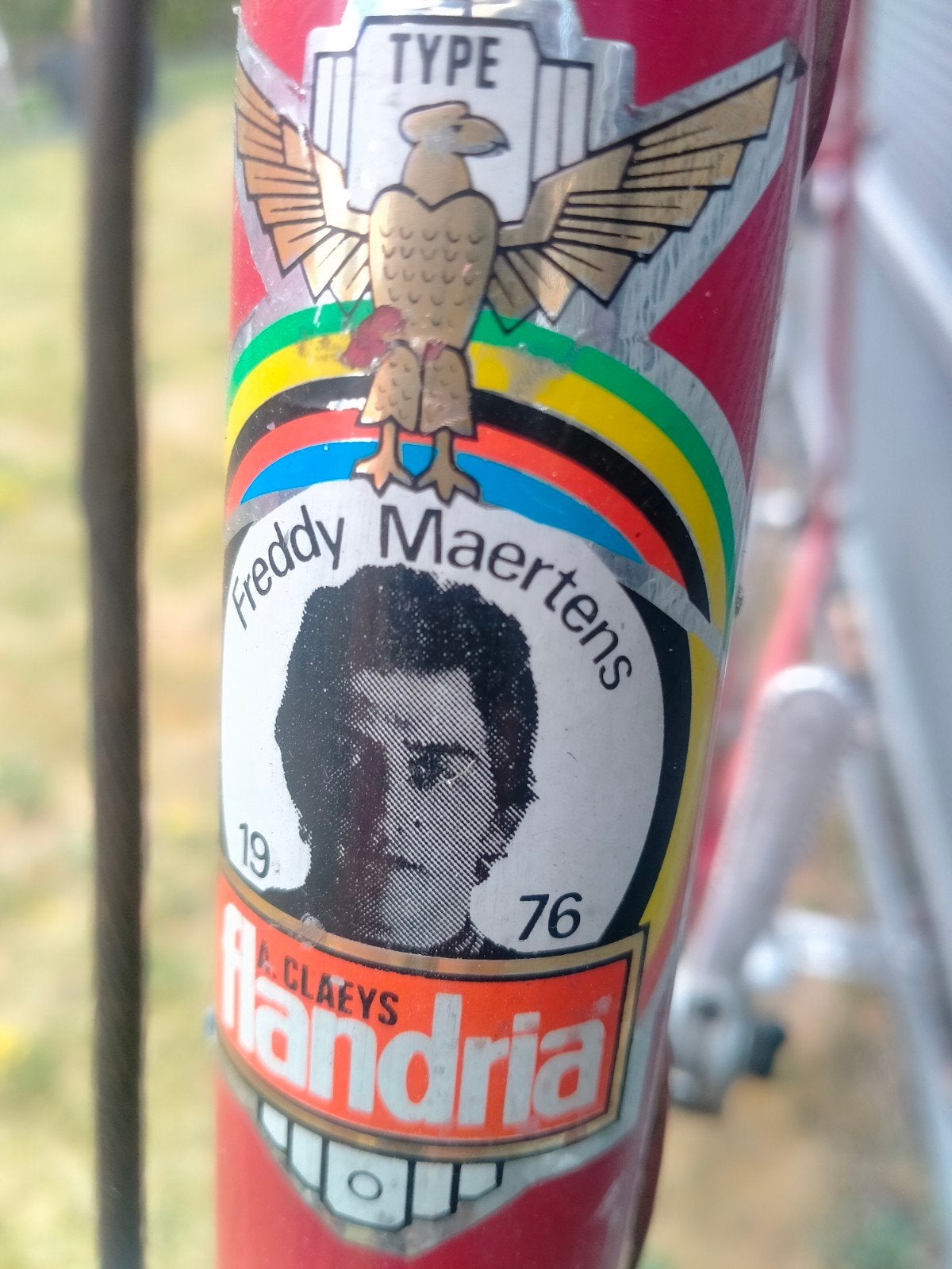 Vintage koersfiets Flandria Freddy Maertens ., Enlèvement