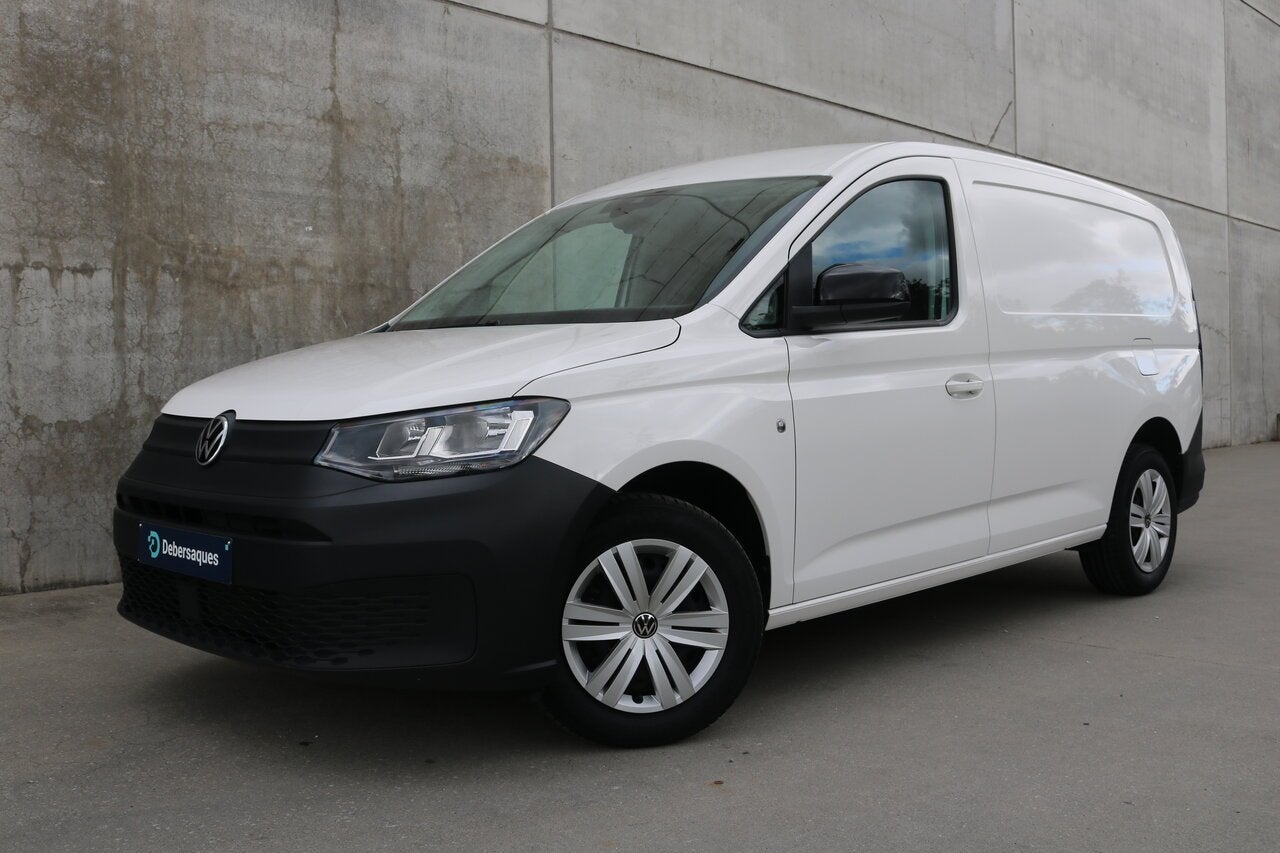 Volkswagen Caddy Maxi 2.0 TDI DSG | 122PK | CRUISE | PDC |, Auto's, Zwart, Wit, Bedrijf, Diesel