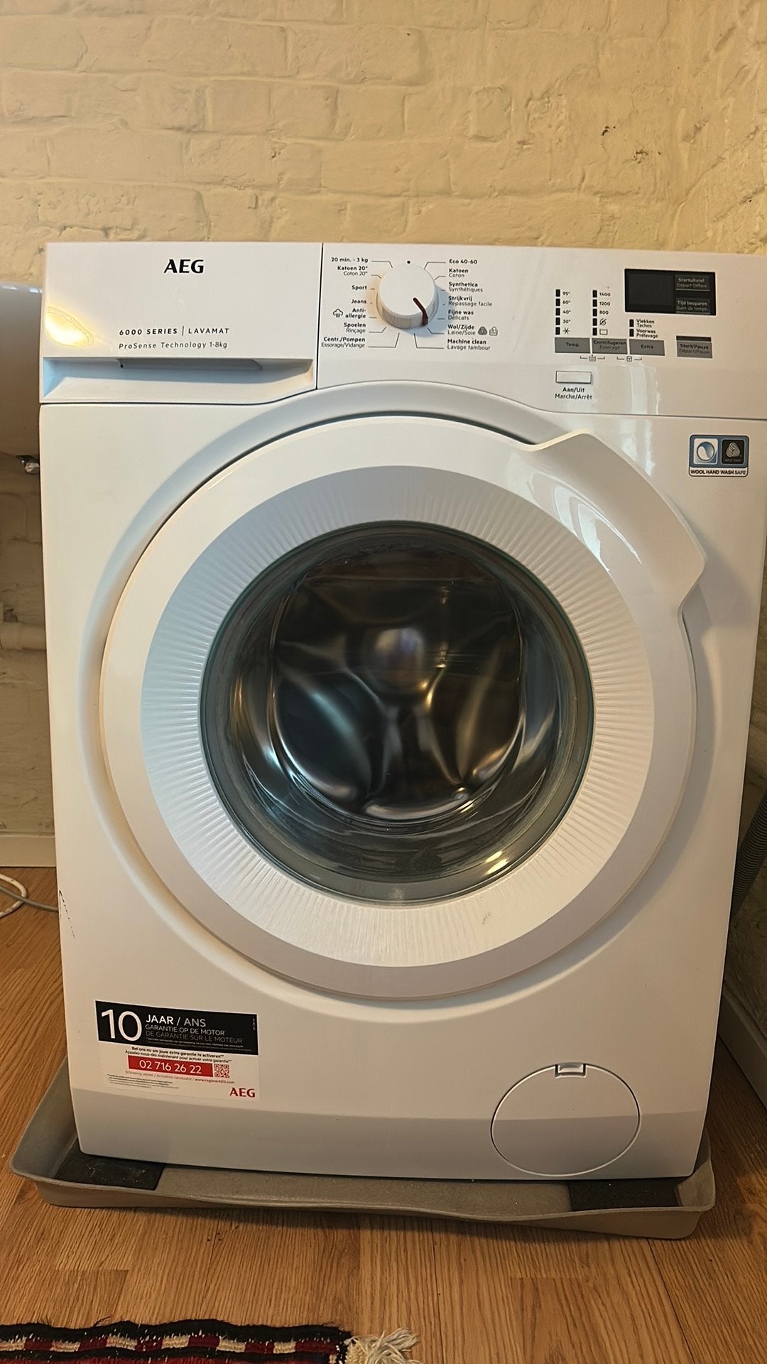 AEG 6000 Series Lavamat Wasmachine, Elektronische apparatuur, Ophalen, Zo goed als nieuw