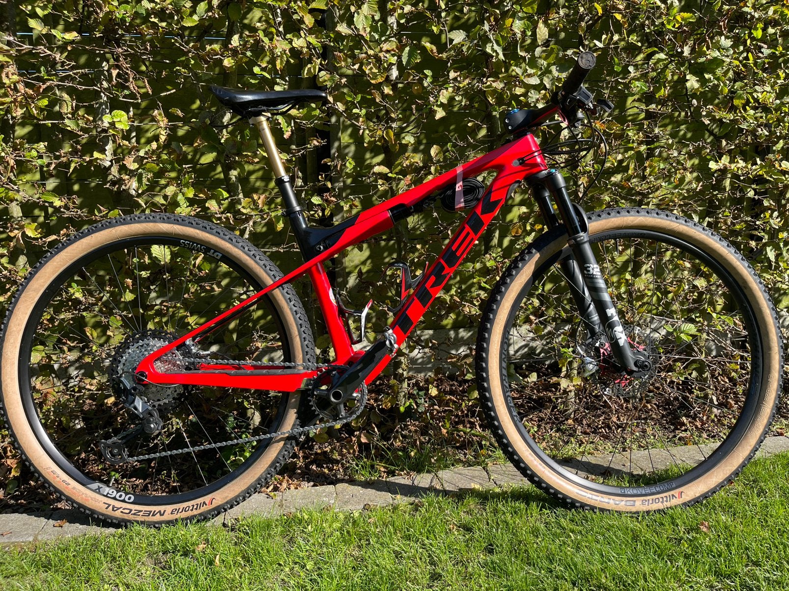 Trek supercaliber. Medium, Fietsen en Brommers, Ophalen, Gebruikt, Fully, Schijfrem