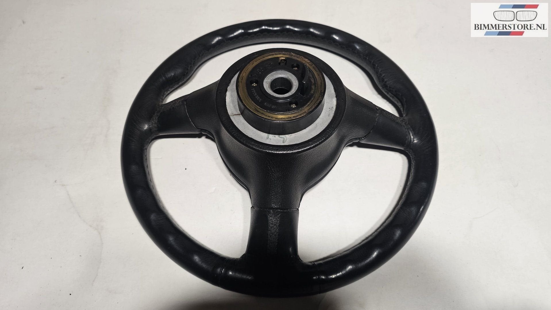 Volant sport M Tech 2 en cuir, 370 mm, BMW Série 3 E30 22260, Autos : Pièces & Accessoires, -, Origine de la pièce connue, Utilisé