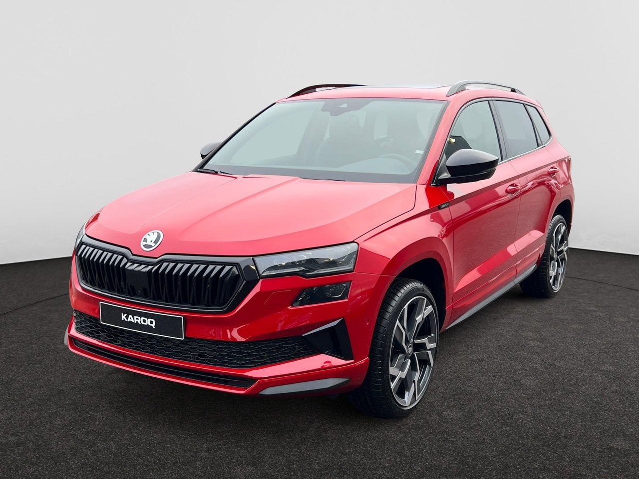 Skoda Karoq Karoq Sportline 1,5 TSI 110 kW DSG7, Auto's, Karoq, SUV of Terreinwagen, Radio, Rood