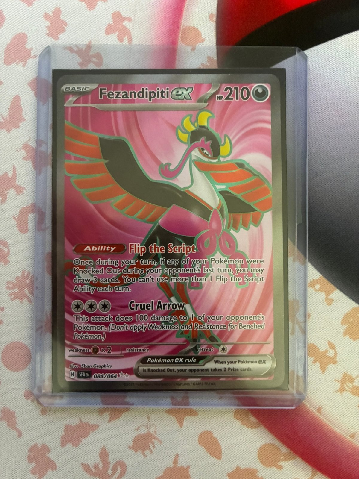 Carte Pokémon Fezandipiti ex, Enlèvement ou Envoi, Neuf, Cartes en vrac