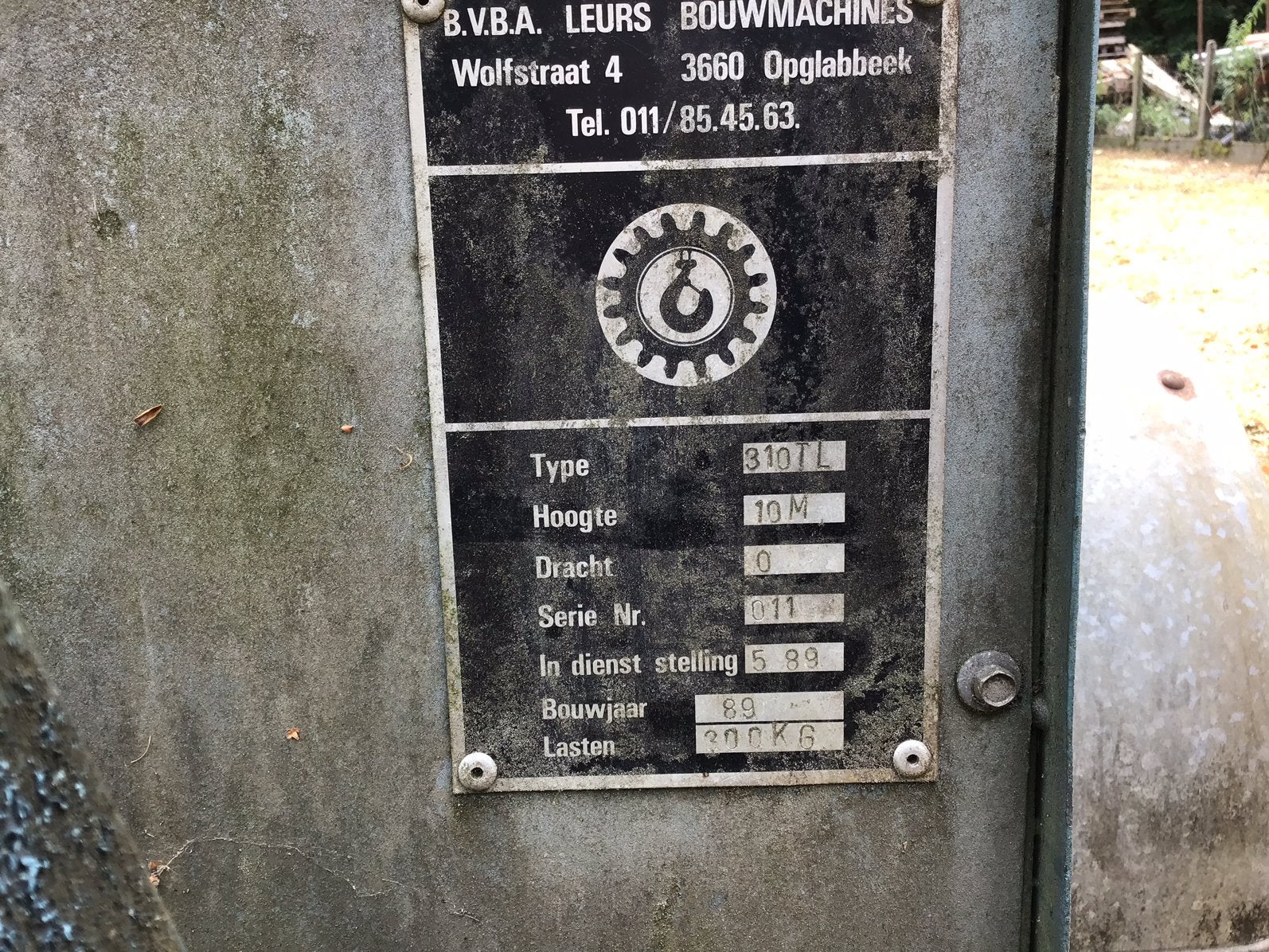 Lmb lift, Doe-het-zelf en Bouw, Ophalen, Gebruikt, Bouwlift