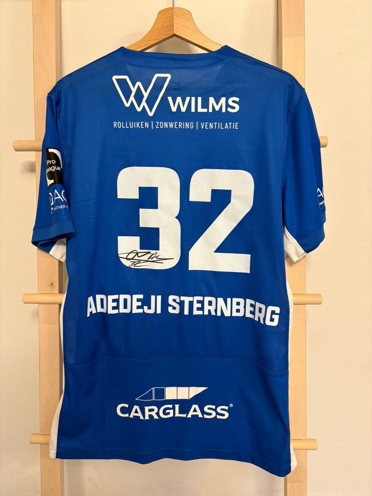 Matchworn shirt KRC Genk (ruildeal mogelijk), Enlèvement ou Envoi, Comme neuf, Maillot