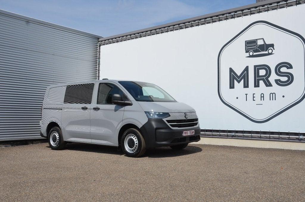 Volkswagen T7- Dubbelcab- L1-Carplay-Camera-Nieuw- 34700+BTW, Stof, Volkswagen, 2500 kg, Bedrijf