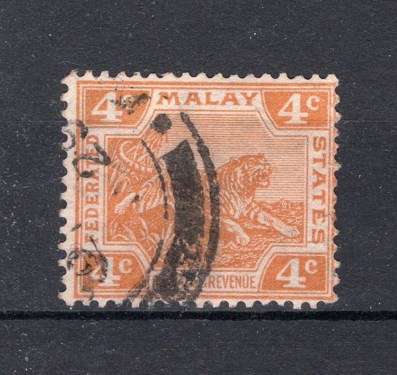 MALAY STATES FEDERATED Yt. 58 gestempeld 1921-1934, Verzenden, Postfris