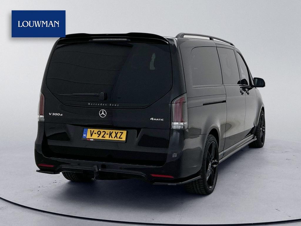 Mercedes-Benz V-klasse V300d L3 AMG Line DC 4-Matic Spoilers, Auto's, Zwart, Mercedes-Benz, Bedrijf, Diesel