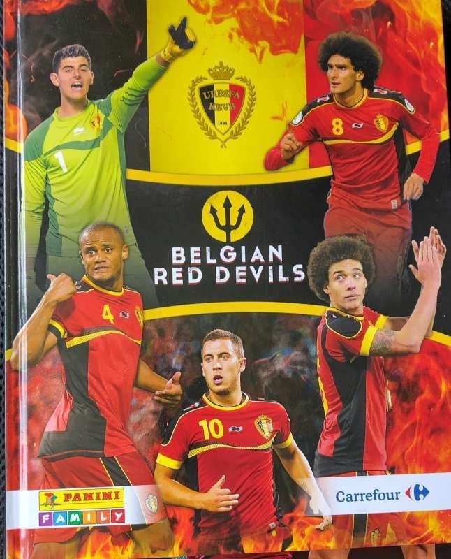 Albums Trading Cards Belgian Red Devils COMPLEET, Panini, Nieuw, Ophalen of Verzenden, Balsport