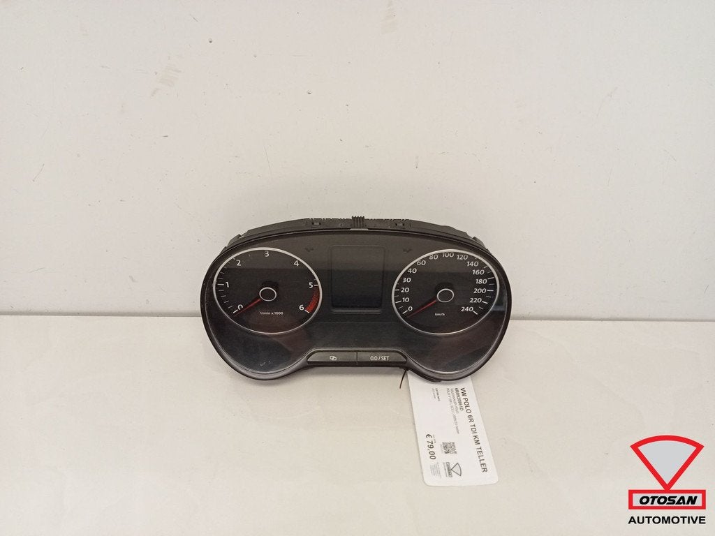 VW Polo 6R TDI KM Teller Cockpit 6R0920861D, Volkswagen, Volkswagen AG, Vw@volkswagen.de, Utilisé