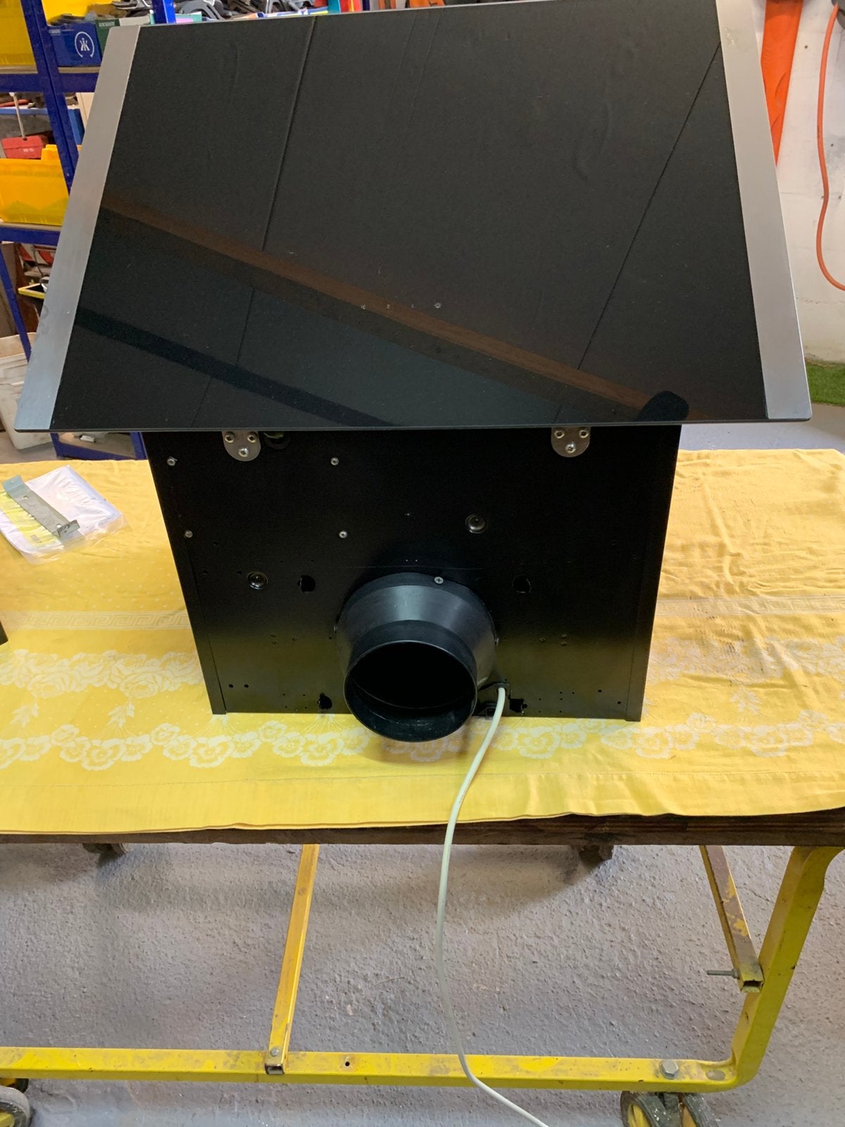 Hotte zanussi 60 cm, Electroménager, Hotte murale, Comme neuf, Enlèvement, Autoportant