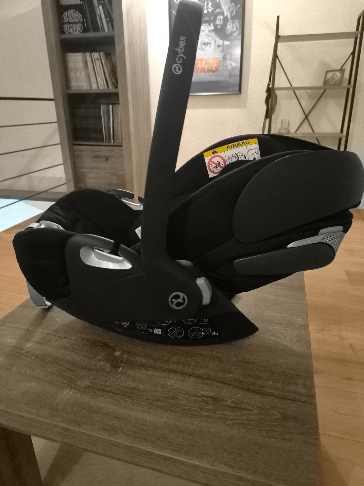 Cosy Cybex cloud t Black Moon édition, Enlèvement