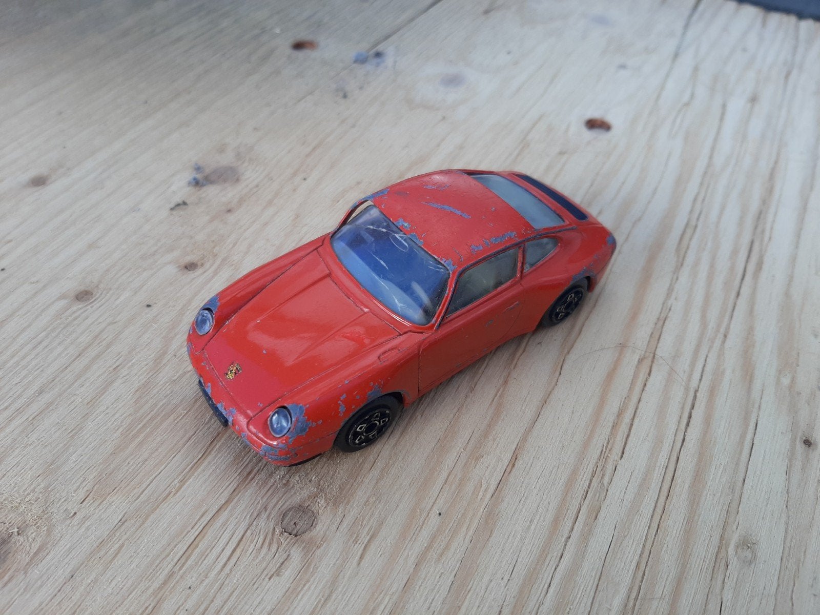 Burago Porsche 911 Carrera, Ophalen of Verzenden, Gebruikt, Auto