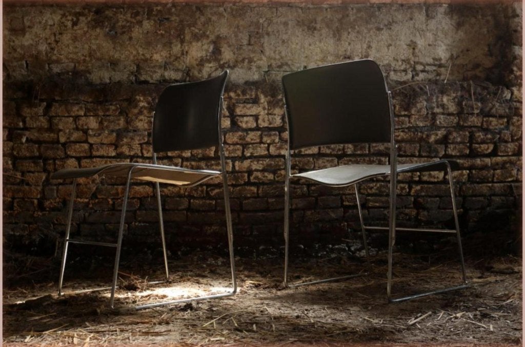 Industrieel Vintage David Rowland Stoelen 40/4 Partij, Antiek en Kunst, Ophalen