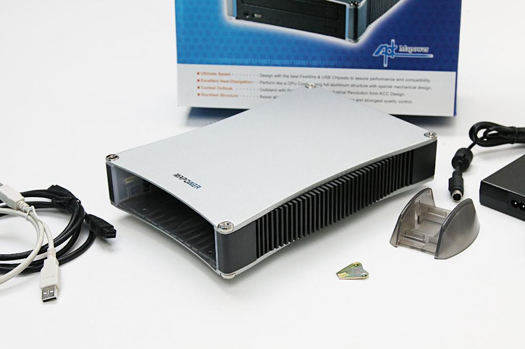 5.25'' USB 2.0/Firewire External Enclosure for IDE CD-Rom, Computers en Software, Optische drives, Ophalen of Verzenden, Nieuw