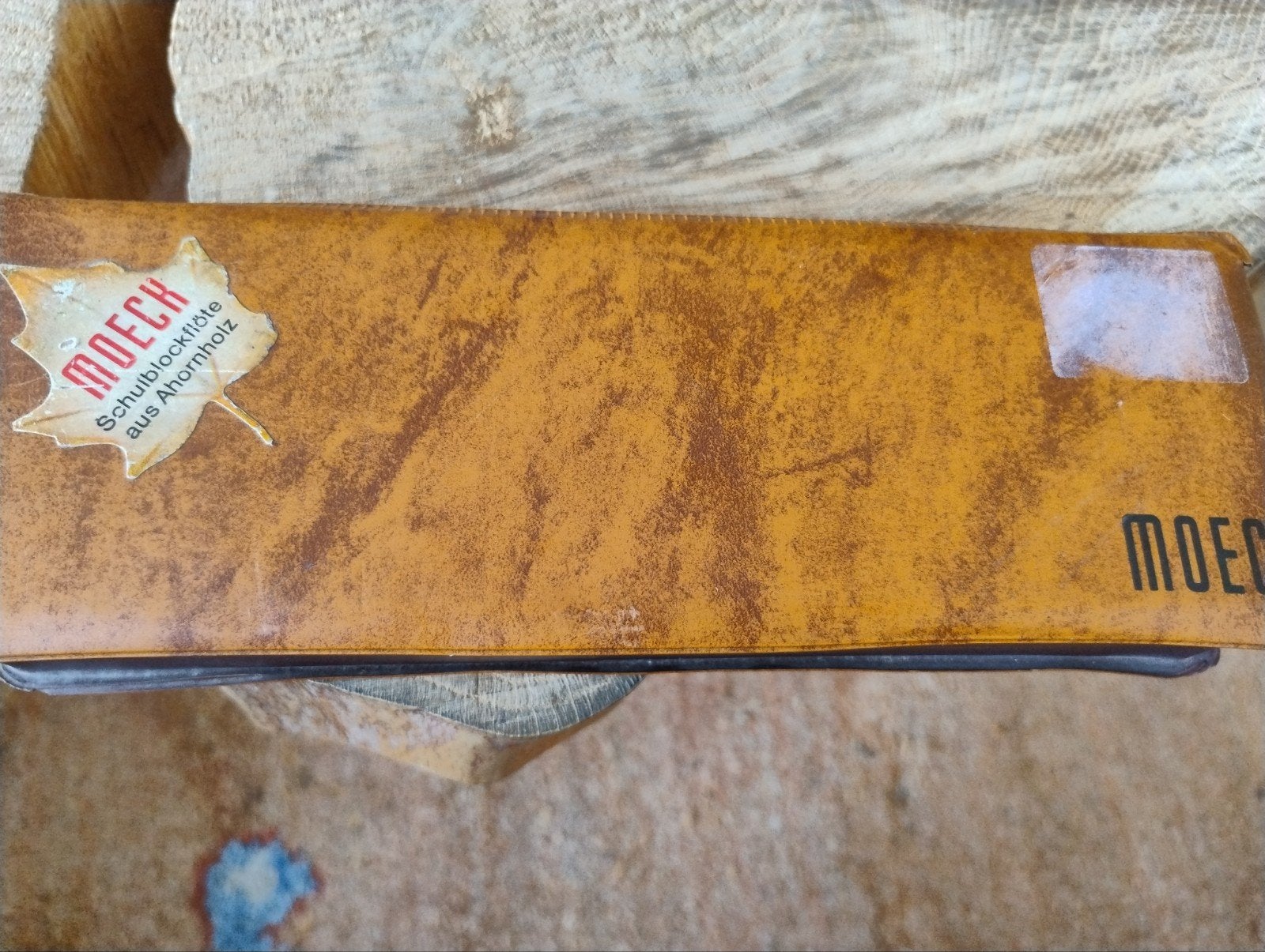 Houten  Blokfluit Moeck, Ophalen