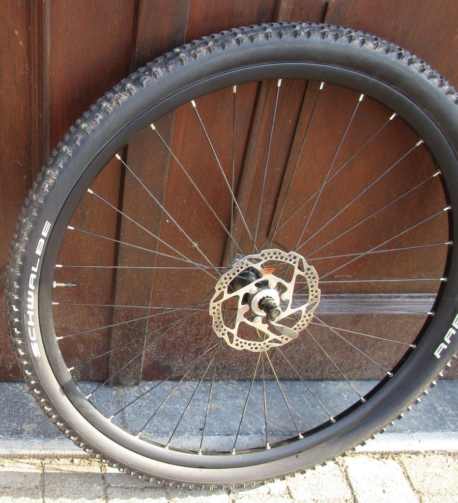 voorwiel met band voor elektrische fiets, Fietsen en Brommers, Fietsonderdelen, Gebruikt, Schwalbe, Ophalen, Elektrische fiets