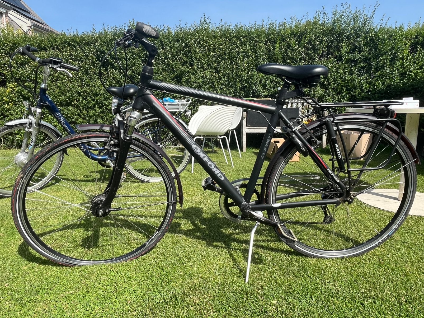 Oxford herenfiets in mooie staat, Fietsen en Brommers, Minder dan 10 versnellingen, Vering, Velgrem, Zo goed als nieuw