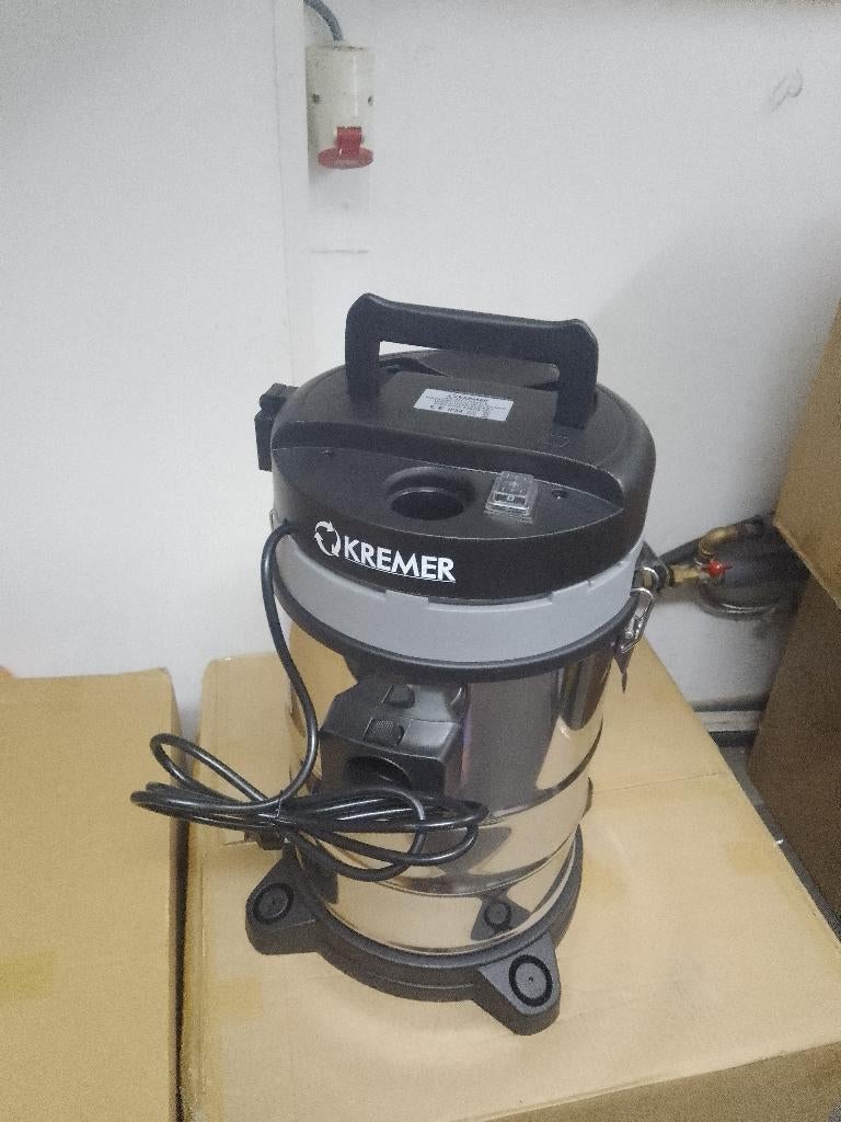nieuw Kremer nat droog stofzuiger 30 liter indoos ongebruikt, Elektronische apparatuur, Ophalen of Verzenden, Nieuw, Reservoir