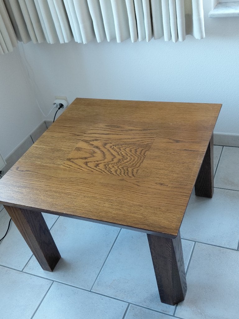 Hoektafel / Salontafel, Enlèvement, Utilisé, Carré