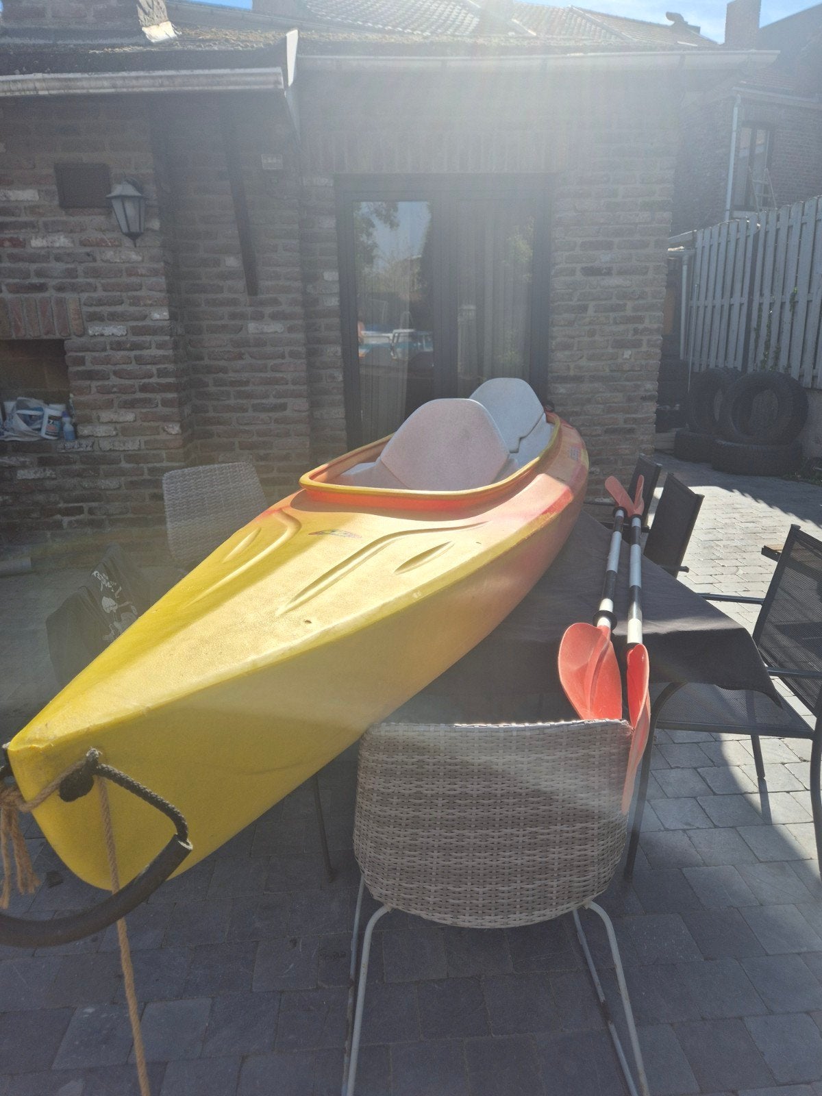 kayak rotomod pro 2 place + 1, Enlèvement
