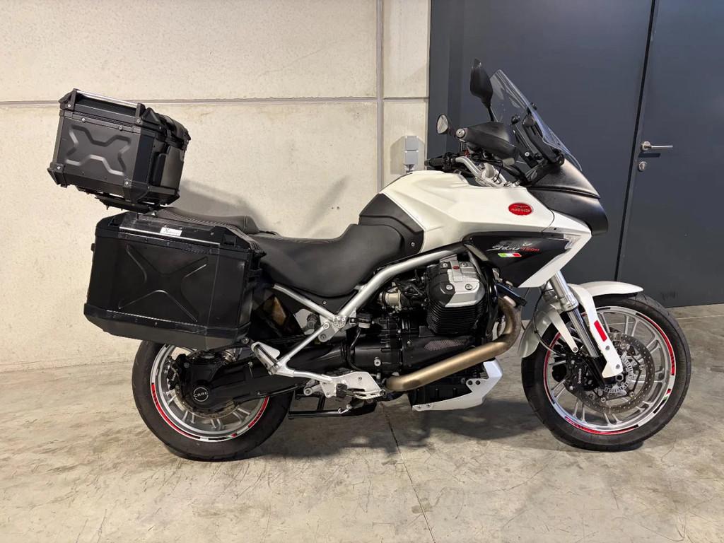 Moto Guzzi Stelvio 1200 originele hoogpoter met exclusief ka, Entreprise, Plus de 35 kW, Autre, 1200 cm³