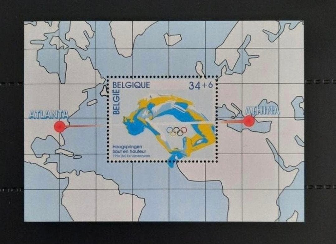 België: OBP 2648-BL72 ** Sport 1996., Postzegels en Munten, Ophalen of Verzenden, Zonder stempel, Postfris, Postfris