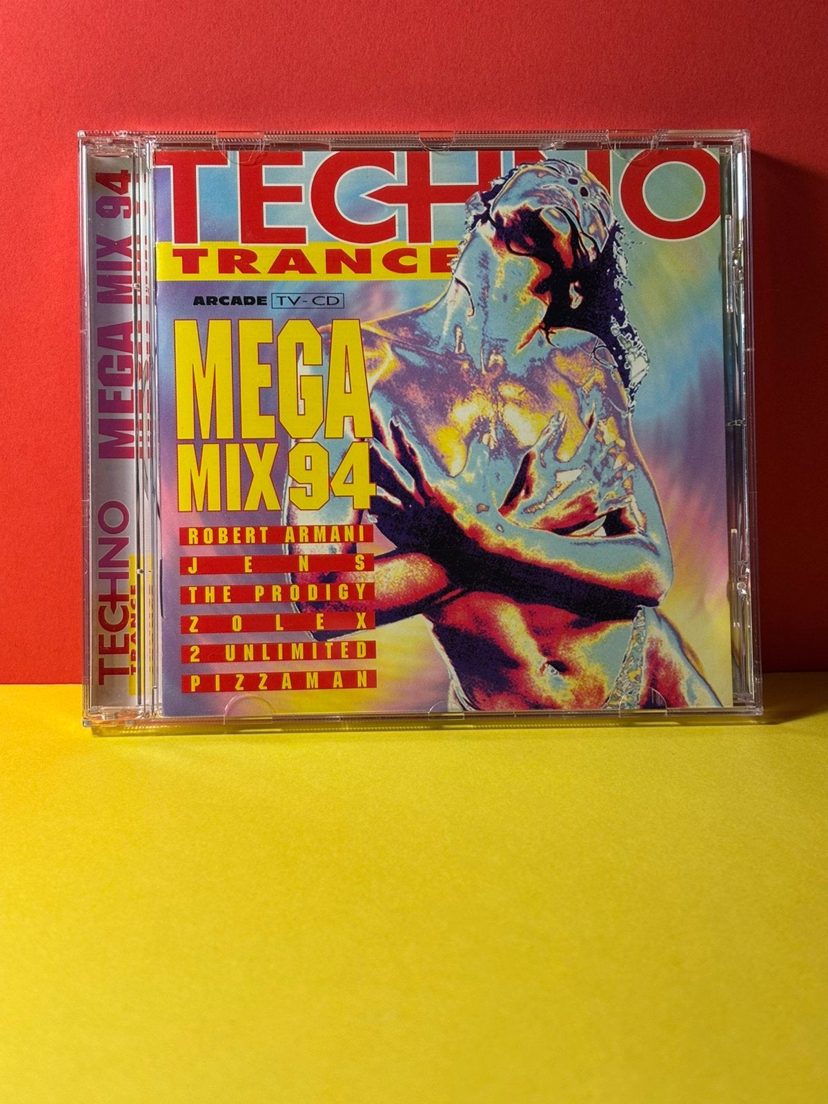 Techno trance - megamix 94 / nieuwstaat, Cd's en Dvd's, Cd's | Dance en House, Verzenden, Zo goed als nieuw, Techno