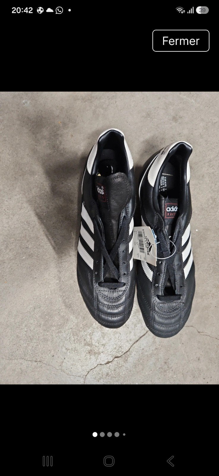 chaussures de foot Adidas, Sports & Fitness, Enlèvement ou Envoi, Neuf, Chaussures
