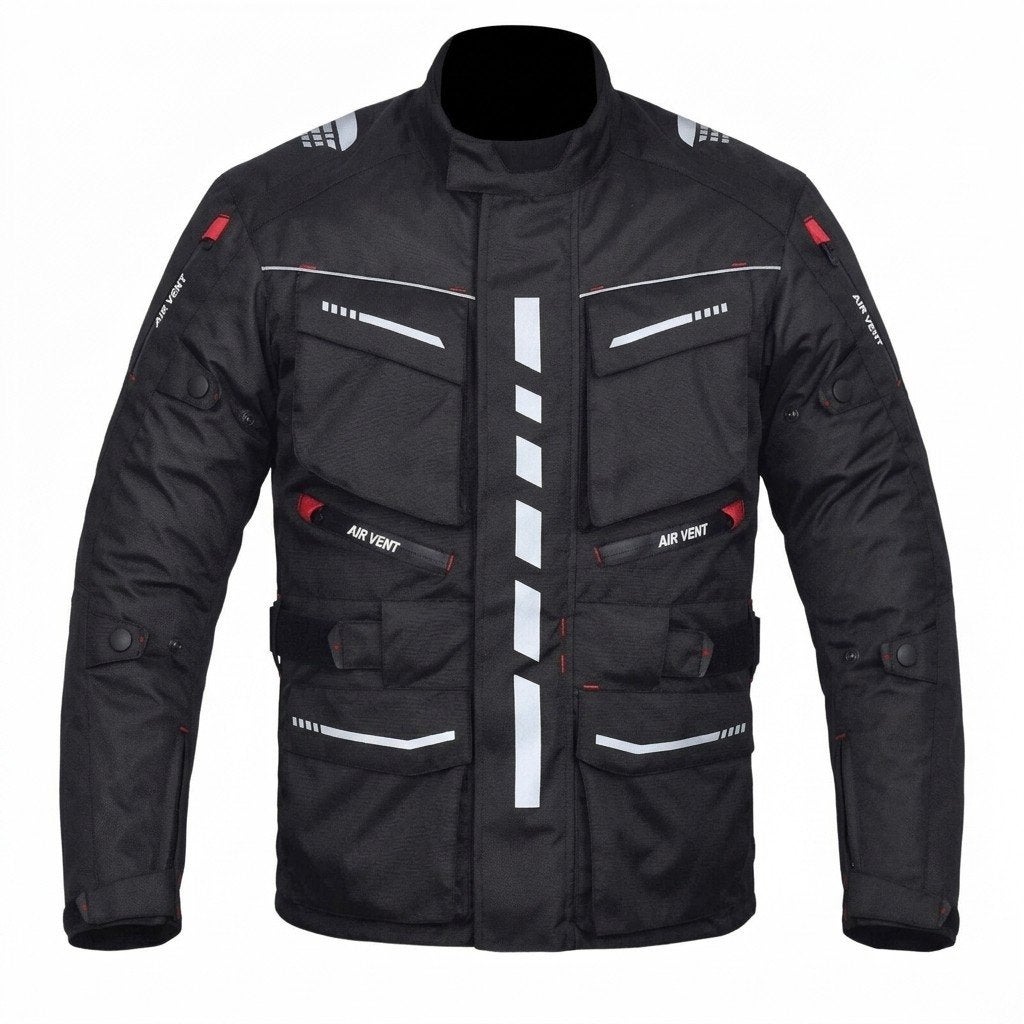 600D cordura textiel motorjas nieuwe CE protectoren, Verzenden, Nieuw met kaartje, Jas | textiel