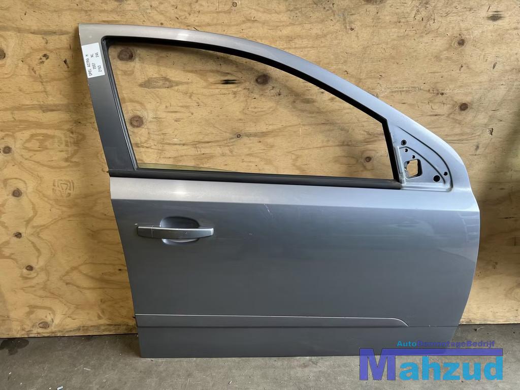 OPEL ASTRA H Rechts voor deur portier grijs Z163 2004-2014, Opel Automobile GmbH, Droite, Porte, Opel
