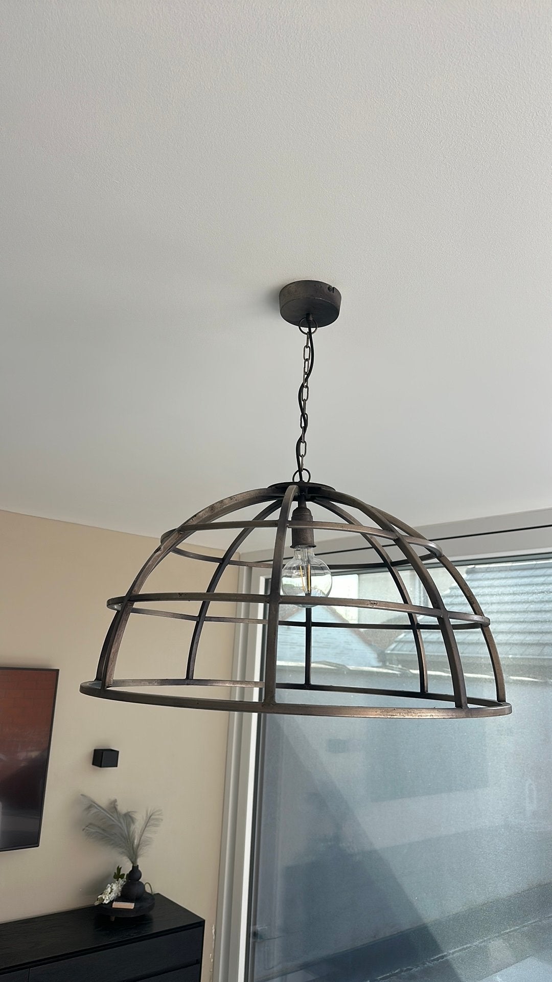 Industriele lamp, Huis en Inrichting, Ophalen, Zo goed als nieuw