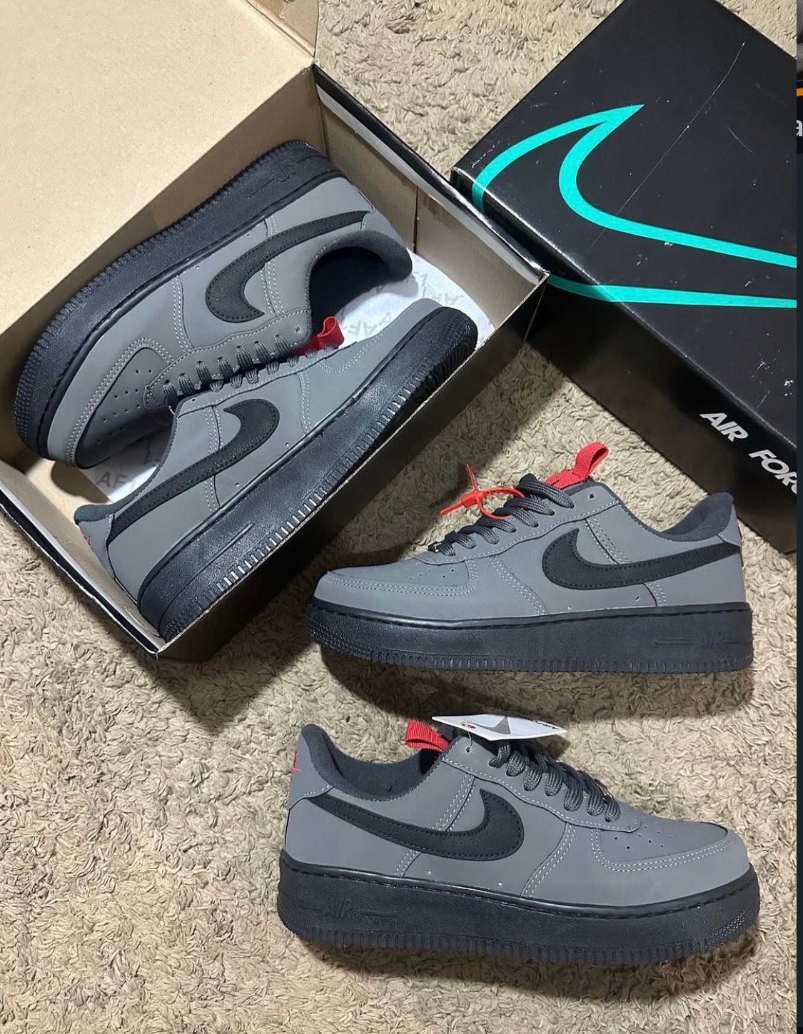 Air Force 1 grafite, Kleding | Heren, Ophalen, Zo goed als nieuw