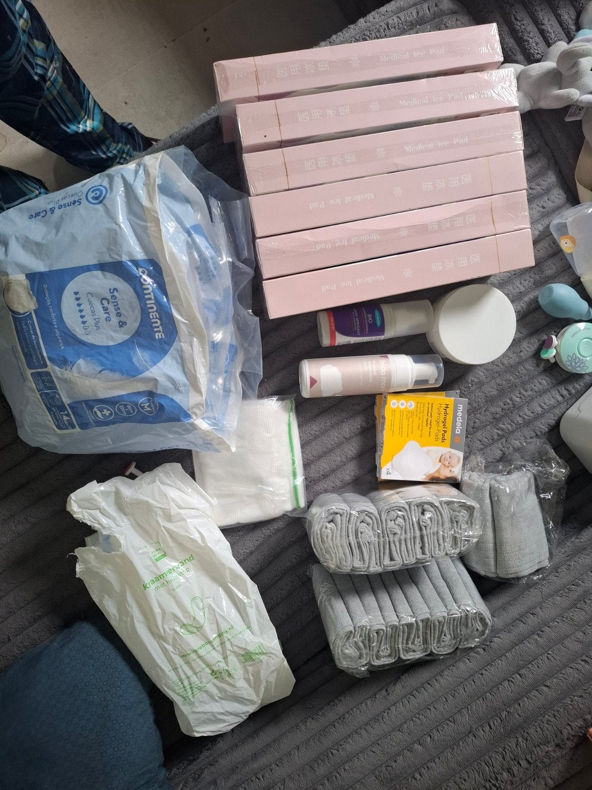 post partum kit, Ophalen of Verzenden, Zo goed als nieuw