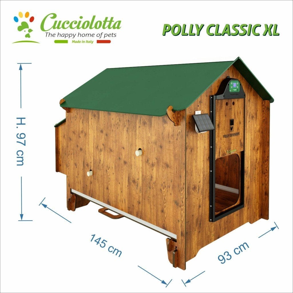 Trespa kippenhok: Cucciolotta Kippenhok Classic XL, Animaux & Accessoires, Enlèvement ou Envoi, Neuf, Poulailler